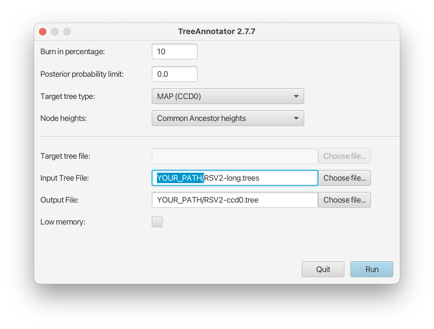 treeannotator